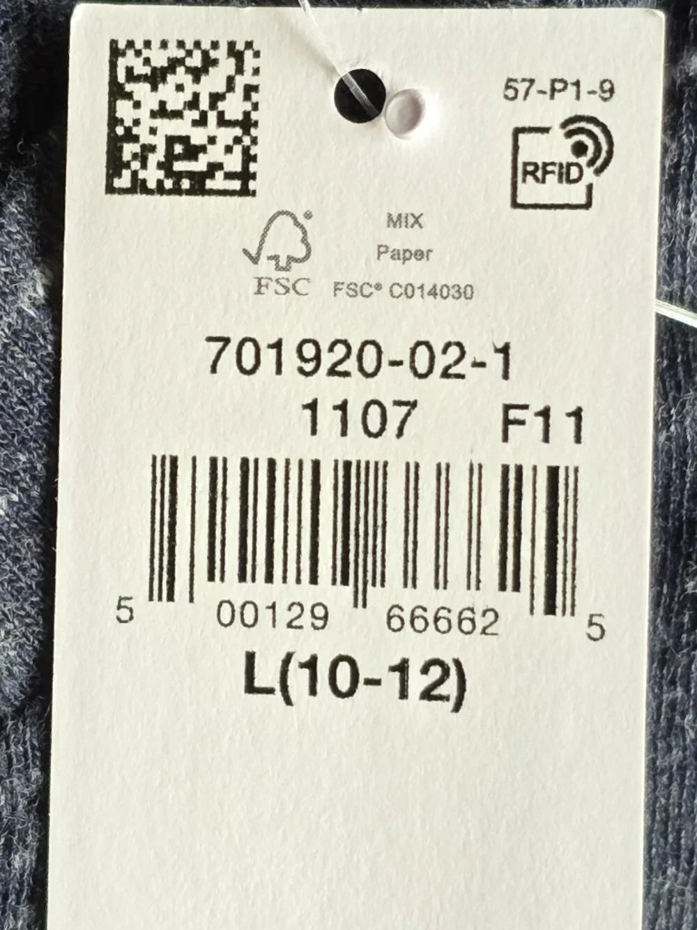 Old Navy Boy's Short Sleeve Henley T-Shirt | Large 10-12 | Heather Charcoal Gray